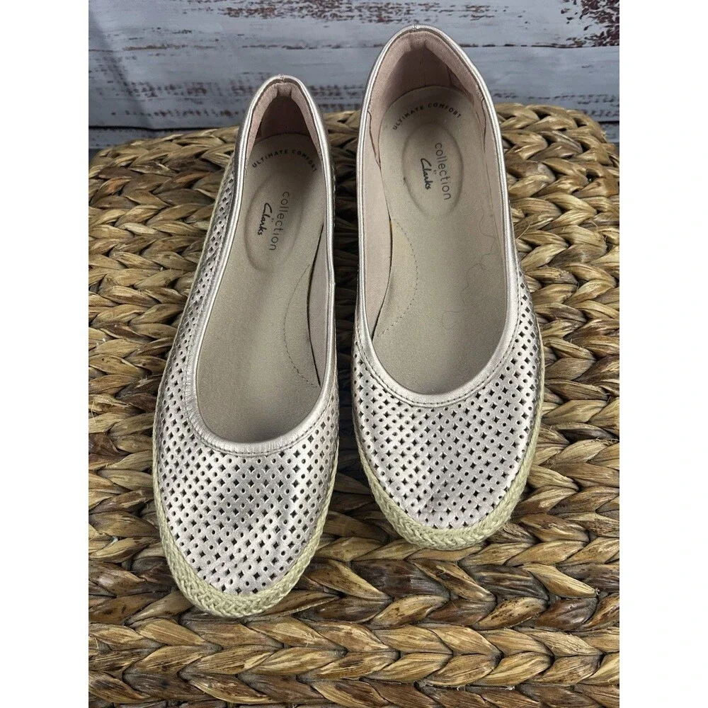 CLARKS Ultimate Comfort Collection Shoes Us size 6.5 Pink